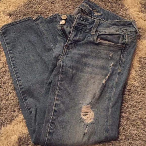 Denim - Women’s artist American Eagle capris
